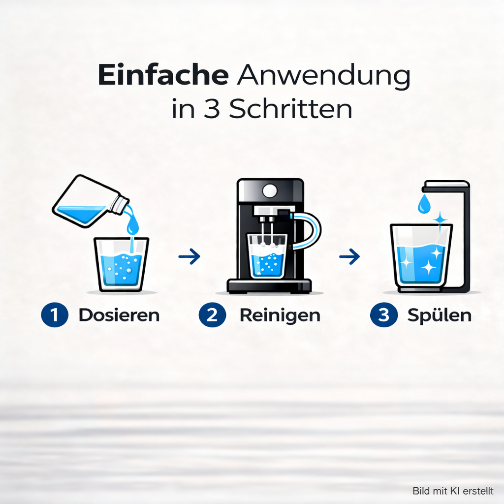 Renz Milchschaumreiniger  1000ml Spezialreiniger für Milchsysteme - Milchsystemreiniger