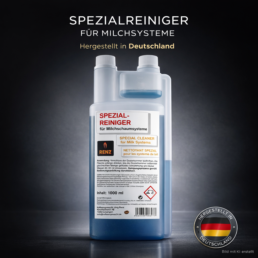 Renz Milchschaumreiniger  1000ml Spezialreiniger für Milchsysteme - Milchsystemreiniger