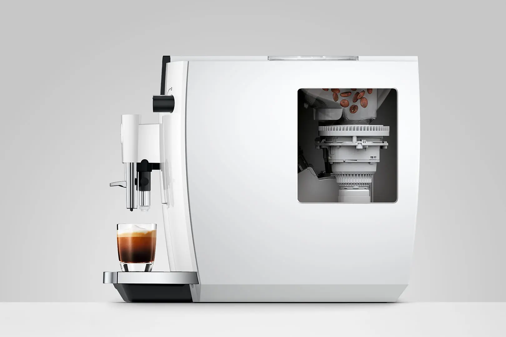 Jura E6 Piano White (ED)