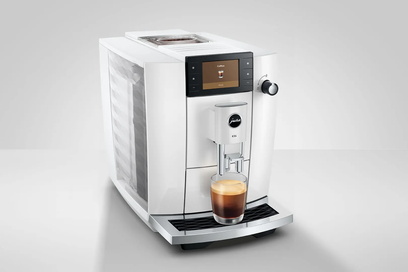 Jura E6 Piano White (ED)