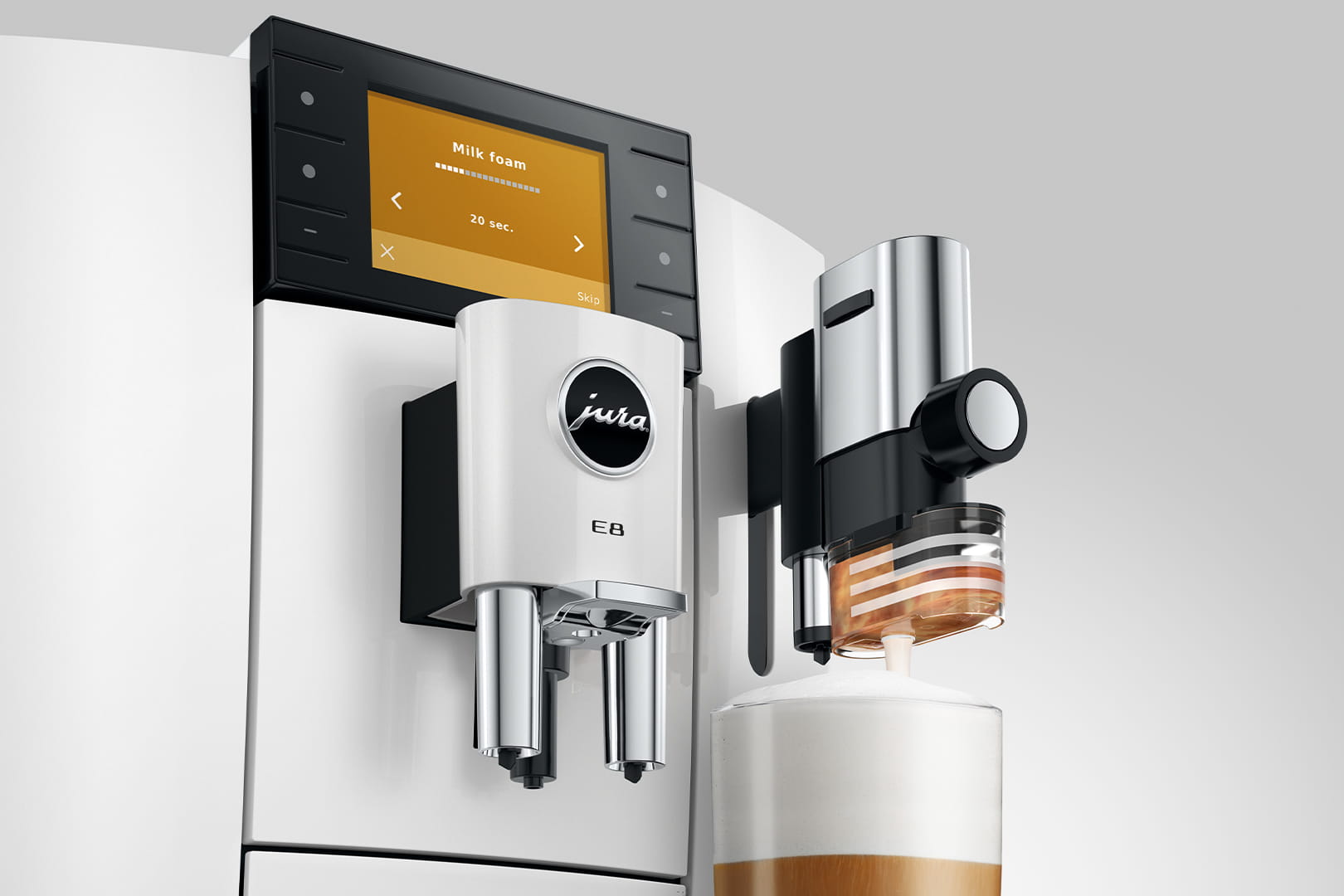 Jura E8 Piano White (ED)